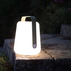 Oplaadbare buitenlamp IP44 antraciet