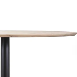Ovale eetkamertafel eiken naturel 300x120 cm