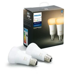 Philips Hue e27 a60 mat 2-pack white ambiance