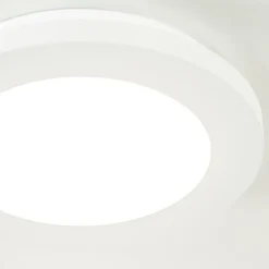 Plafondlamp Anne rond 17 wit 3-switchdim