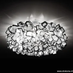Plafondlamp Clizia 78cm zwart