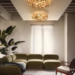 Plafondlamp Clizia Mama Non Mama gold 78cm