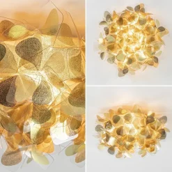 Plafondlamp Clizia Mama Non Mama gold 53cm