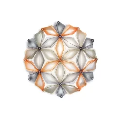 Plafondlamp La Vie amber 36cm