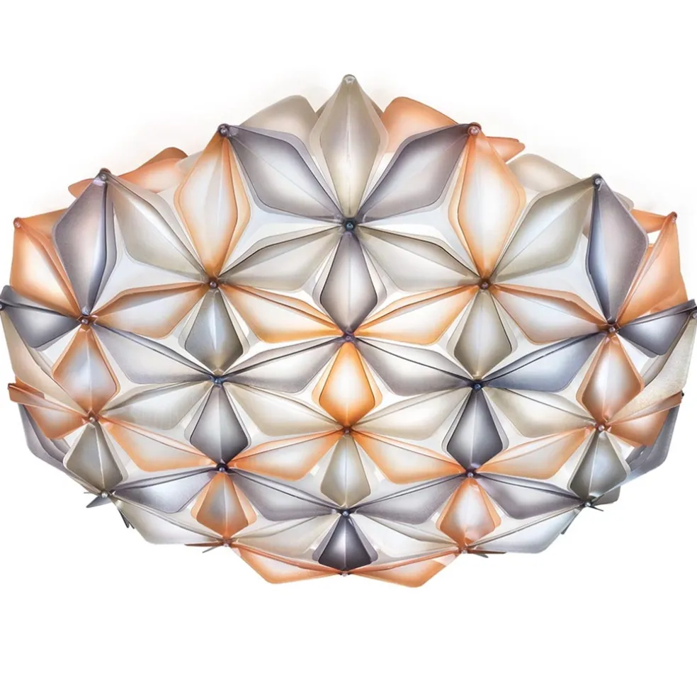 Plafondlamp La Vie amber 75cm