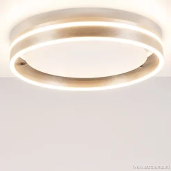 Plafondlamp Led Cirkel rvs 40cm