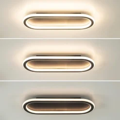 Plafondlamp Lois 40 zwart 3-switch dim