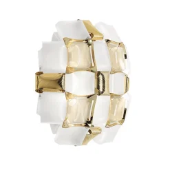 Plafondlamp Mida gold 32cm