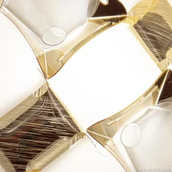 Plafondlamp Mida gold 32cm