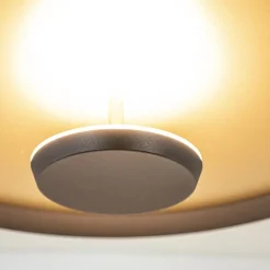 Plafondlamp Oro 35cm zwart/matgoud