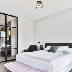 Plafondlamp Plaza zwart 3-switchdim