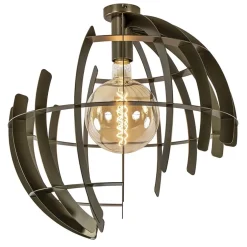 Plafondlamp Terra 60 oud messing