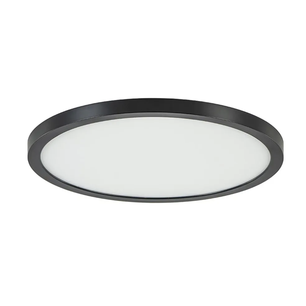 Plafondlamp Tuco 25cm zwart