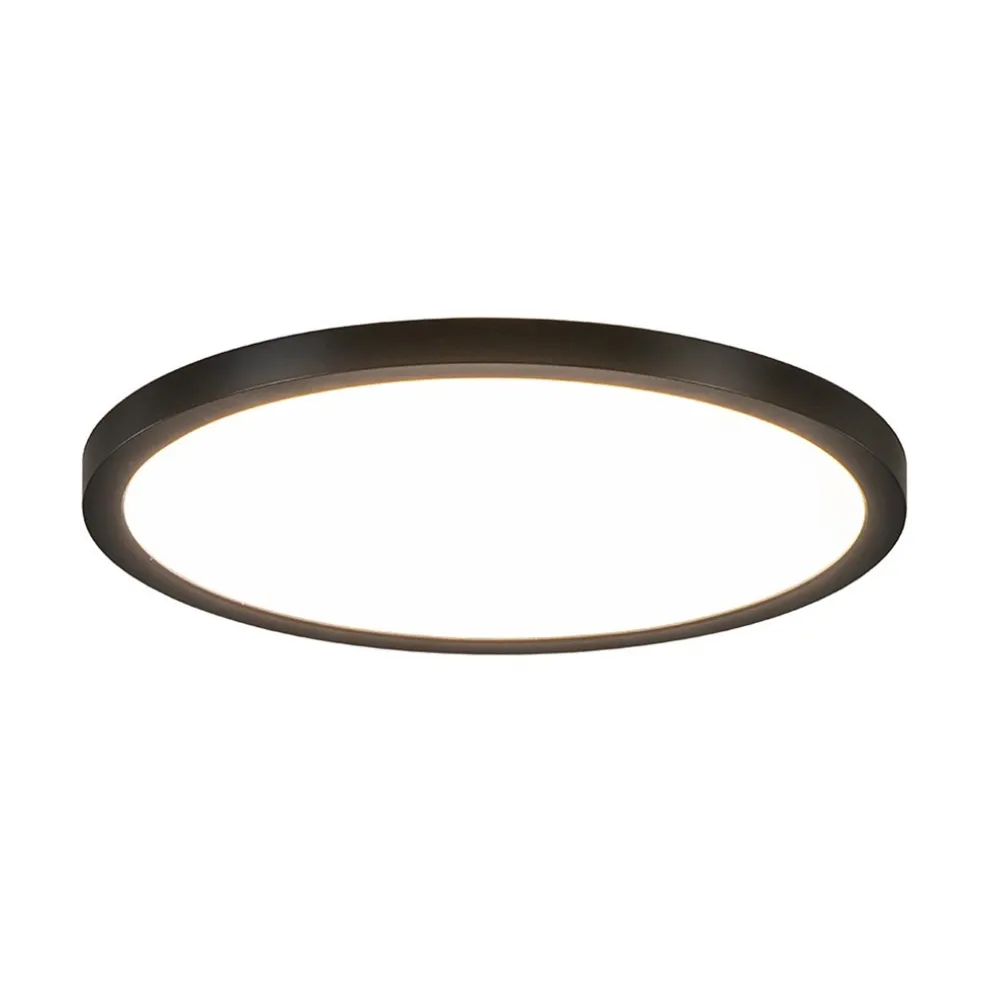 Plafondlamp Tuco 25cm zwart