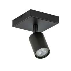 Plafondspot Bounce 1L zwart