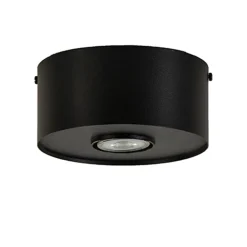 Plafondspot cilinder plat gu10