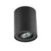 *Plafondspot cilinder zwart verstelbaar