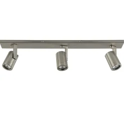 Plafondspot Halo 3L balk rvs gu10