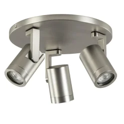 Plafondspot Halo 3L rond rvs