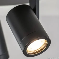 Plafondspot Halo 3L rond zwart