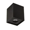 Plafondspot kubus zwart kantelbaar gu10
