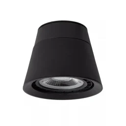 Plafondspot 1l zwart gu10-111