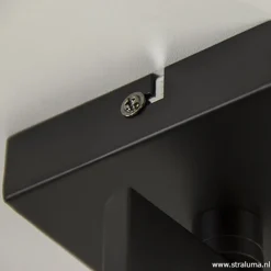 Plafondspot 1L zwart incl.gu10