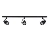 Plafondspot mat zwart balk 3-lichts gu10