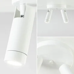 Plafondspot Miller 2l wit/goud pucc