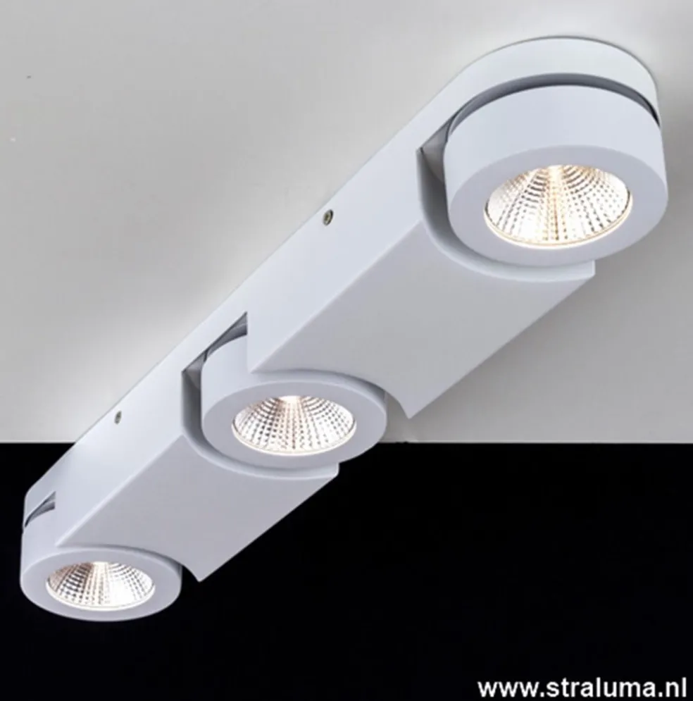 Plafondspot Montreal 3L balk wit 3000k