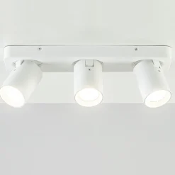 Plafondspot Oliver 3L balk wit gu10