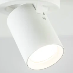 Plafondspot Oliver 1L tube wit gu10