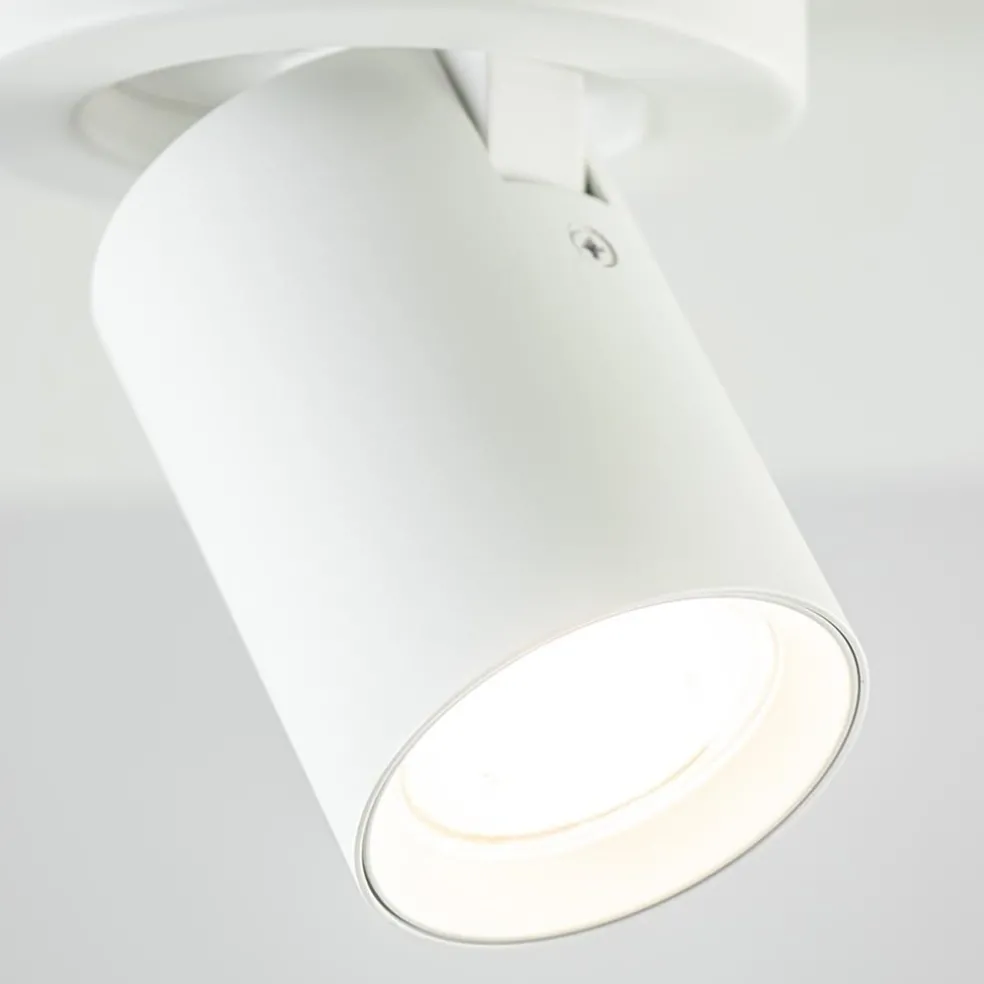 Plafondspot Oliver 1L tube wit gu10