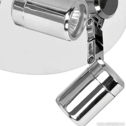 Plafondspot Rain 3l rond chroom IP44