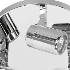 Plafondspot Rain 3l rond chroom IP44
