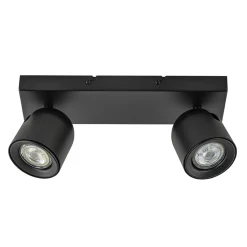 Plafondspot Solare 2l balk zwart