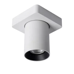 Plafondspot tube 1-L wit incl.gu10 dtw