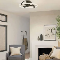 Plafondventilator Nepal Mini zwart