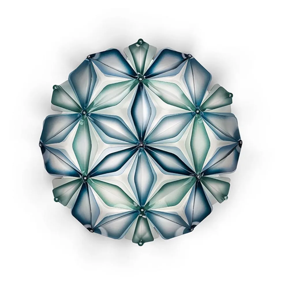 Plafond-/wandlamp La Vie blue 50cm