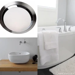 Plafonnière 35cm rond led 3-stappen dimb