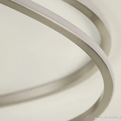 Plafonnière Eclipse nikkel led 3-st.dimb