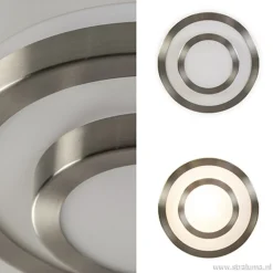 Plafonnière Master 335 nikkel IP44