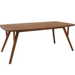 Rechthoekige eettafel Quenza acaciahout 200x100 cm
