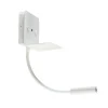 Rechthoekige wandlamp inclusief LED en USB