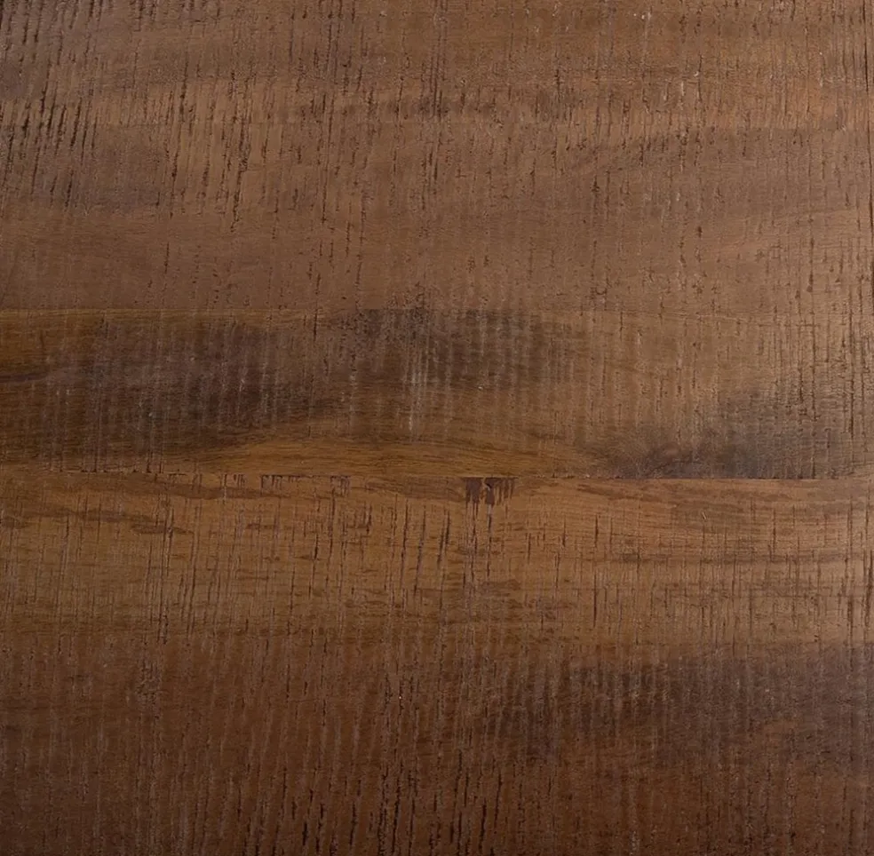 Robuuste eettafel ovaal 240 cm mangohout