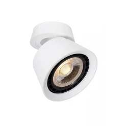 Ronde plafondspot verstelbaar wit GU10-ES111