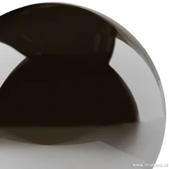 Ronde tafellamp smokey glas