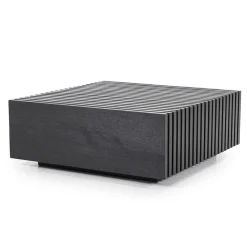 Salontafel Tom zwart hout