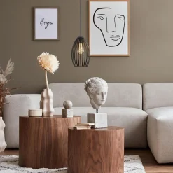 Scandinavische hanglamp mat zwart