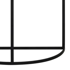 Sidetable Peto antiek brons met zwart 100x42x76 cm